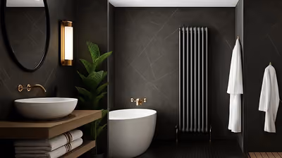 Bathroom Flooring & Lighting